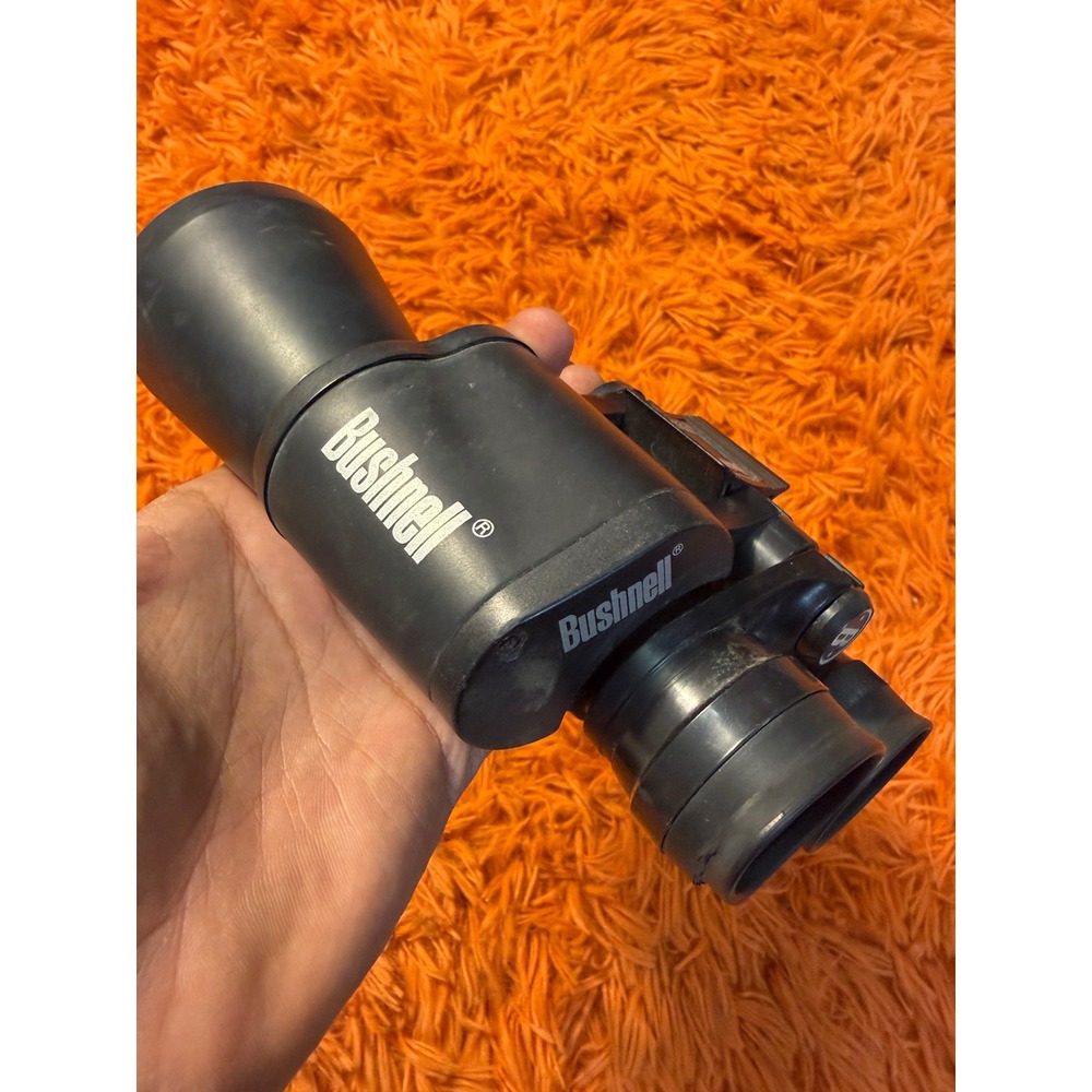 Bushnell 10x50 Binoculars Insta-Focus Black Wide Angle Field 5.5 View